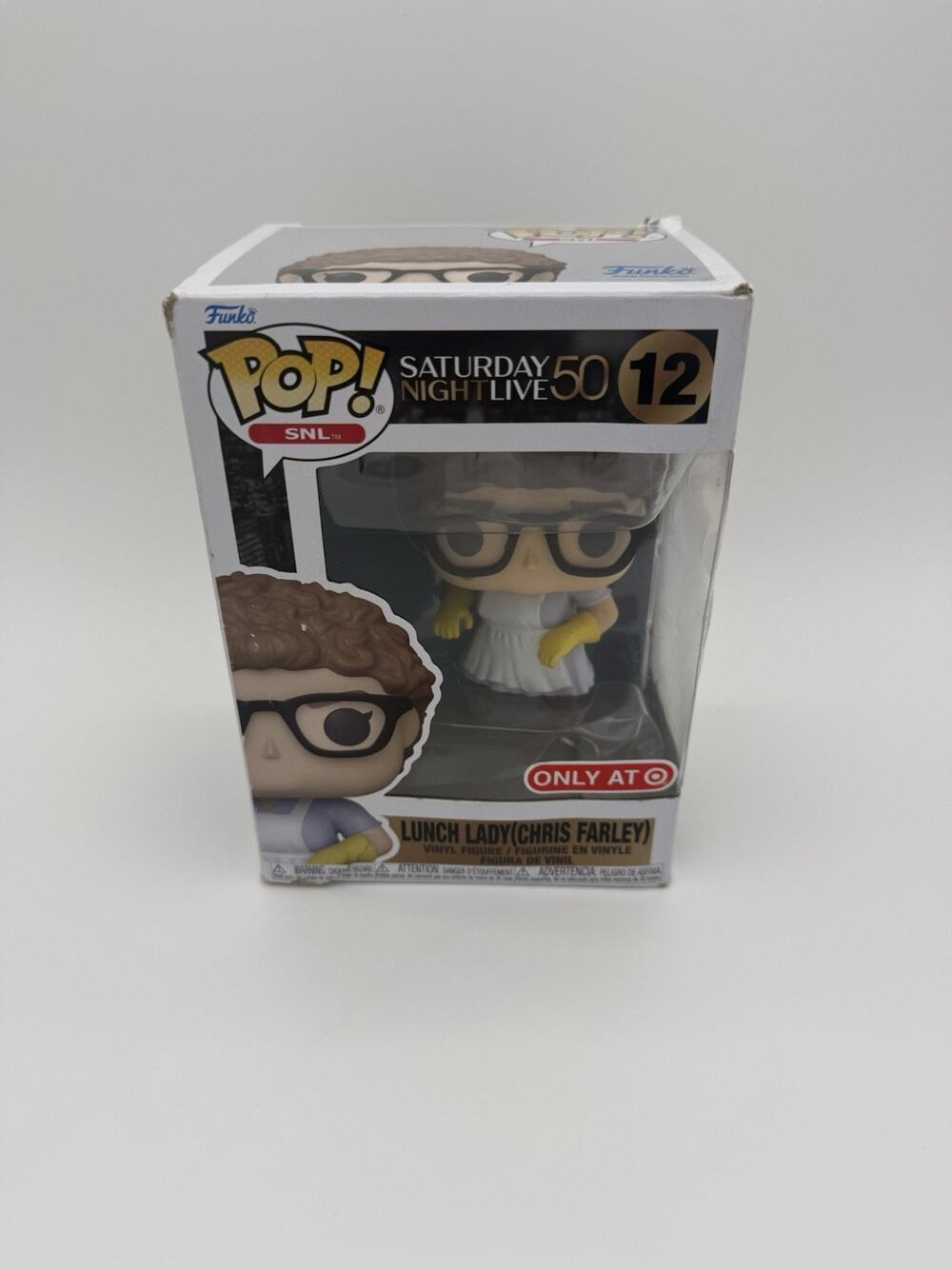 Funko Pop! Vinyl: Saturday Night Live Lunch Lady Chris Farley Target Exclusive